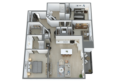 4450 Fox Valley Center Drive Studio-2 Beds Apartment for Rent - Photo Gallery 41